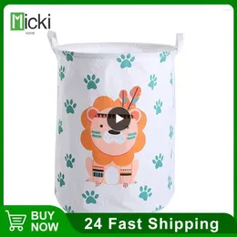 Laundry Bags Foldable Storage Basket Pe Laundri Bag Bathroom Waterproof Dirty Clothes Organisation Multifunctional