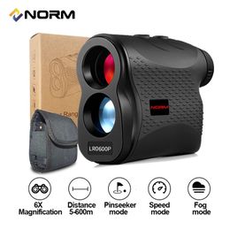 NORM Laser Rangefinder Laser Distance Metre Outdoor Sport Golf Rangefinder Hunting Survey 600M 900M 1200M 1500M Range 240513