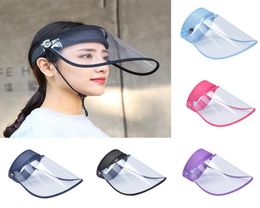 Protective Clear Sun Visor UV Protection Hat Cap Women Dustproof Hat Hiking Golf Tennis Outdoor Cycling9827887