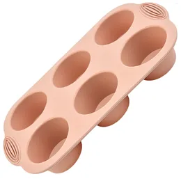 Baking Moulds 6 Cup Silicone Muffin Tray Kitchen Reusable Cooking Bakeware Making Tool Great For Egg