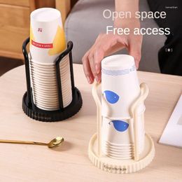 Kitchen Storage Simple Paper Cup Holder Multi-function Durable And Strong Orderly Thickening Material Rack Manager