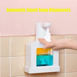 Liquid Soap Dispenser Automatic Smart Dispensers Bathroom Washing Hand Machine With USB Charging Foam