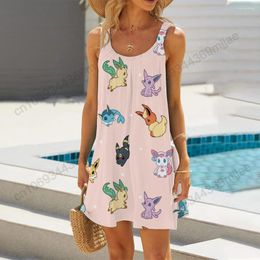 Casual Dresses Sexy Dress For Women's Beach Fashion 2024 Everyday Outfits Comfort Daily Beachwear Elegant Sets Woman Clothing