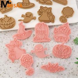 Baking Moulds Halloween Cookie Cutters Durable 10g Supplies Cake Decorating Tool Handmade Safe Tasteless Creative Kitchen Tools