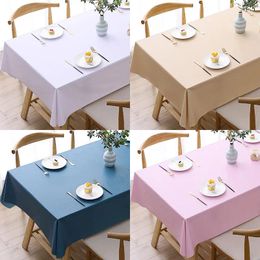 Table Cloth 2024 White Waterproof And Oil Disposable Rectangle_Jes488