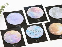 Gift Wrap 30 Sheetspack Kawaii Stars Moon Universe Theme Memo Pad Stickers Decal Sticky Note Scrapbooking Diy Notepad Diary Schoo1584458