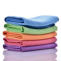 Cloth Cleaning Kitchen DHL Microfiber Soft Absorbable Glass Wipes Table Window Car Dish Towel Rag Xu