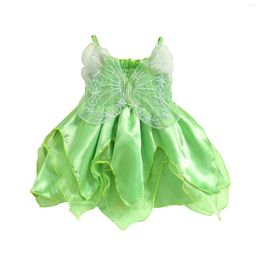 Girl Dresses Pudcoco Toddler Kids Baby Princess Dress Sleeveless Smocked Party Fairy Costume With Wings 1-5T