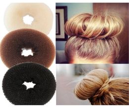 New Big Hair Bun Princess Donuts Meatball Headwear Hair Accessories Headband HairWear Hair styling tool3679821