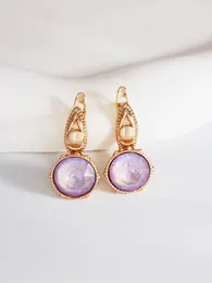 Stud Earrings Fashion Hanging Made With Crystals From Austria For Female Trending Women's Earings Christmas Jewelry Gift