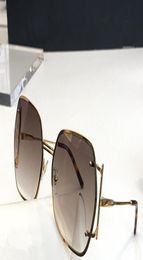 202 Sunglasses For Women Designer Fashion Sunglasses UV Protection Coating Mirror Lens square Full Frame Top Quality Come With Cas2123545