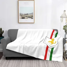 Blankets Prancing Horse Pocket Latest Super Soft Warm Light Thin Blanket Italy Italian La Modena Racing Race Car Speed Logo