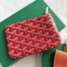 10a Designer Coin Purses Senats with box Key Wallets Womens Card Holders coin pouch banknote fashion wholesale Zipper Wallets Luxury Leather purse mens key pouch