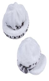 Other Event Party Supplies 2Styles Anime One Piece Trafalgar Law Hat Cosplay Costumes White Spot Plush Casual Cap8134550