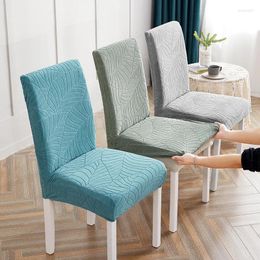 Chair Covers Waterproof Cover 2 Pcs El One-piece Stool Elastic Universal Seat Office Computer Solid Colour Cloth