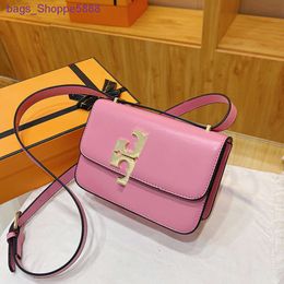 2024 Store Design Bag 75% Off Brand Designer Women's Bags High End French High-end Instagram Internet Light Small Fragrant Tofu One Square15OP