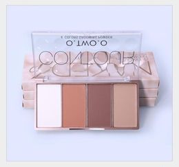 OTWOO Contour Bronzers Palette Face Shading Grooming Powder Makeup 4 Colours LongLasting Make Up Contouring Bronzer Cosmetics5148859