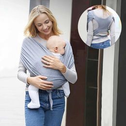 Carriers Slings Backpacks Baby Wrap Carrier Infant Carrier Breathable Baby Sling Lightweight Hand Free Baby Carrier Sling Baby Carrier Wrap for Newborn T240509