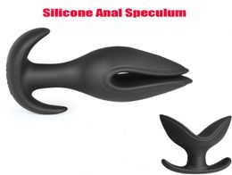 NEW Wear out Silicone big black Retractable dilator anal dildo enema plug erotic toy sex products gay adult sex toys for women8672129