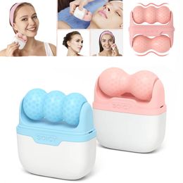 Facial Ice Roller Facial Massager W V Shaped Ice Shaping Wheel SOICY S30 Roller Face Beauty Lifting Tool