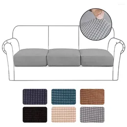 Chair Covers Funiture Protector Solid Color Couch Cover Elastic Corner Sofa Seat Slipcover