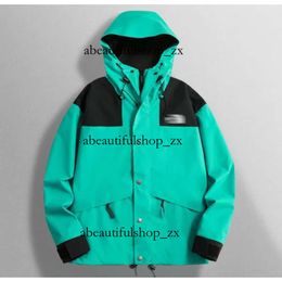 Luxury Men's North Jackets Men's Fashion Outerwear Coats Casual Windbreaker Long Sleeve Outdoor Letter Windbreaker Large Logo Waterproof Jacket 258