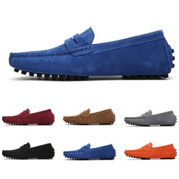 GAI casual shoes for men low black grey red blue oranges brown dark green flat sole mens outdoor shoes