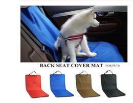 Car Waterproof Back Seat Pet Cover Protector Mat Rear Safety Travel Accessories for Cat Dog Pet Carrier Car Rear Back Seat Mat7700952