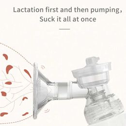 Breastpumps Dual Breast Pump Portable Electric Breast Pump No Comfortable Milk Collector With LED Screen No Bisphenol A