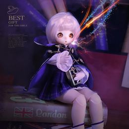 ICY DBS 1/4 BJD Dream Fairy Doll ANIME TOY Mechanical Joint Body Collection Doll Official Makeup 40cm SD 240513