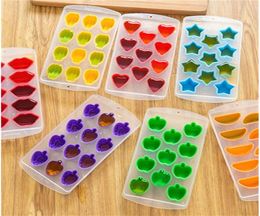 Silica Gel Lattice Moulds Fudge Ice Chocolates Mould Transparent Strawberry Orange Stars Cake Decorating Moulds 1 35jx G29097921