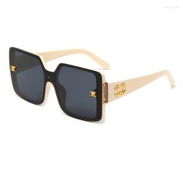 Sunglasses Women's Square Brand Design Personality Glasses Men Gradient Colour Fashion Luxury Outdoor Sports Driving 240s