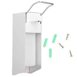 Liquid Soap Dispenser Impact Resistant Hanging 500ml Manual Pump Translucent Anti Corrosion Multipurpose For Bathroom Toilet