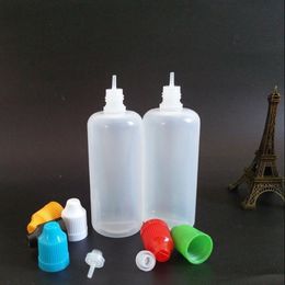 E Liquid Juice Empty Oil Bottle Plastic Dropper Bottles 100ml With Childproof Cap Ajxhl Dolba