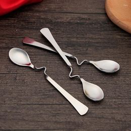 Spoons Spoon For Dessert Coffee Tea Stainless Steel Stirring Bar Kitchen Accessories Gadgets