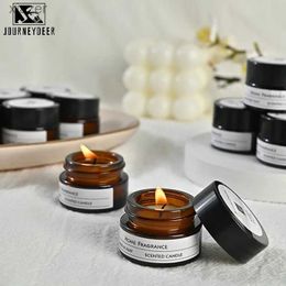Scented Candle Aromatherapy Candle Natural Plant 5g/10g Glass Holder Birthday Candle Fragrance Candle Making Home Hotel Wedding Decoration WX