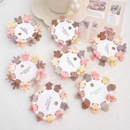 Hair Accessories 10PCS Cute Star Rabbit Candy Small Hair Cl Crab Hair Clips Girls Fashion Kids Mini Cartoon Hair Clamps Baby Head Accessories