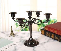 Candle Holders Europeanstyle decoration el furniture wedding items wedding movie props metal candlestick1108943