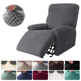 Chair Covers 1/2/3 Seat Jacquard Fabric Recliner Sofa Cover Armchair Case Anti-Dust Non-Slip Lazy Boy Universal