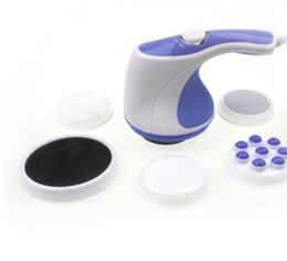 5 Headers Spin Body Massager Relax Spin Tone Lose Weight Burn Fat Full Body Massage Device5912257