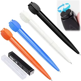 Party Favor 2ml Ink Retractable ABCD Rotary Neuter Pen Choose Difficult Test Tools Anxiety With Students Use Choice