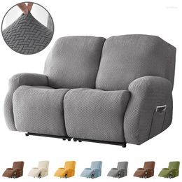 Chair Covers 1/2 Seat Jacquard Recliner Sofa Cover Stretch Slipcover Couch Furniture Protector