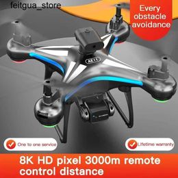 Drones New AE11 drone 2.4G professional 8K dual camera ESC obstacle avoidance single key return optical flow positioning Wifi FPV RC 3000M S24513