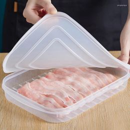 Storage Bottles Preservation Box Fruit Vegetable Cheese Refrigerator Transparent Portable Food Freezer Organizers