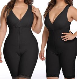 Women Slimming Body Shaper Waist Trainer Modelling Belt Thigh Reducer Tummy Control Butt Lifter Push Up Shapewear Fajas Plus Size T6870334