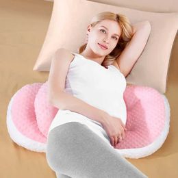 Maternity Pillows New Nap waist pillow protection pregnancy artificial product pregnant womans side sleeping abdominal support H240514