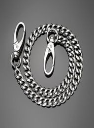 Chains Punk Rock Metal Stainless Steel Pants Waist Chain Men Women Key Wallet Keychain Jeans Unisex Hiphop Jewelry Gift3168508