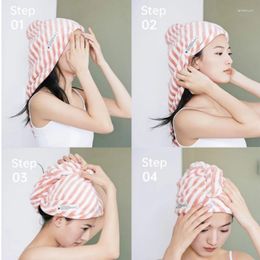 Towel Shower Cap Turban Women Absorbent Quick-Drying Bath Thicker Long Curly Hair Microfiber Dry Head