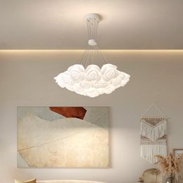 Nordic lamp LED Pendant Lights For Living room Diningroom Bedroom Warm/romantic Home decor White Hanging Pendant lamp Decoration