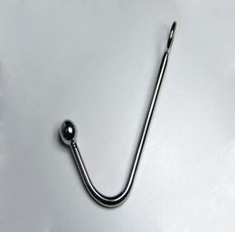 Stainless Steel Hanger Hook Ball Tip Anal Bondage Metal Medium Toy Rope STGG5628623